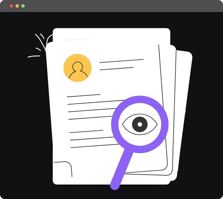 ATS resume optimization illustration